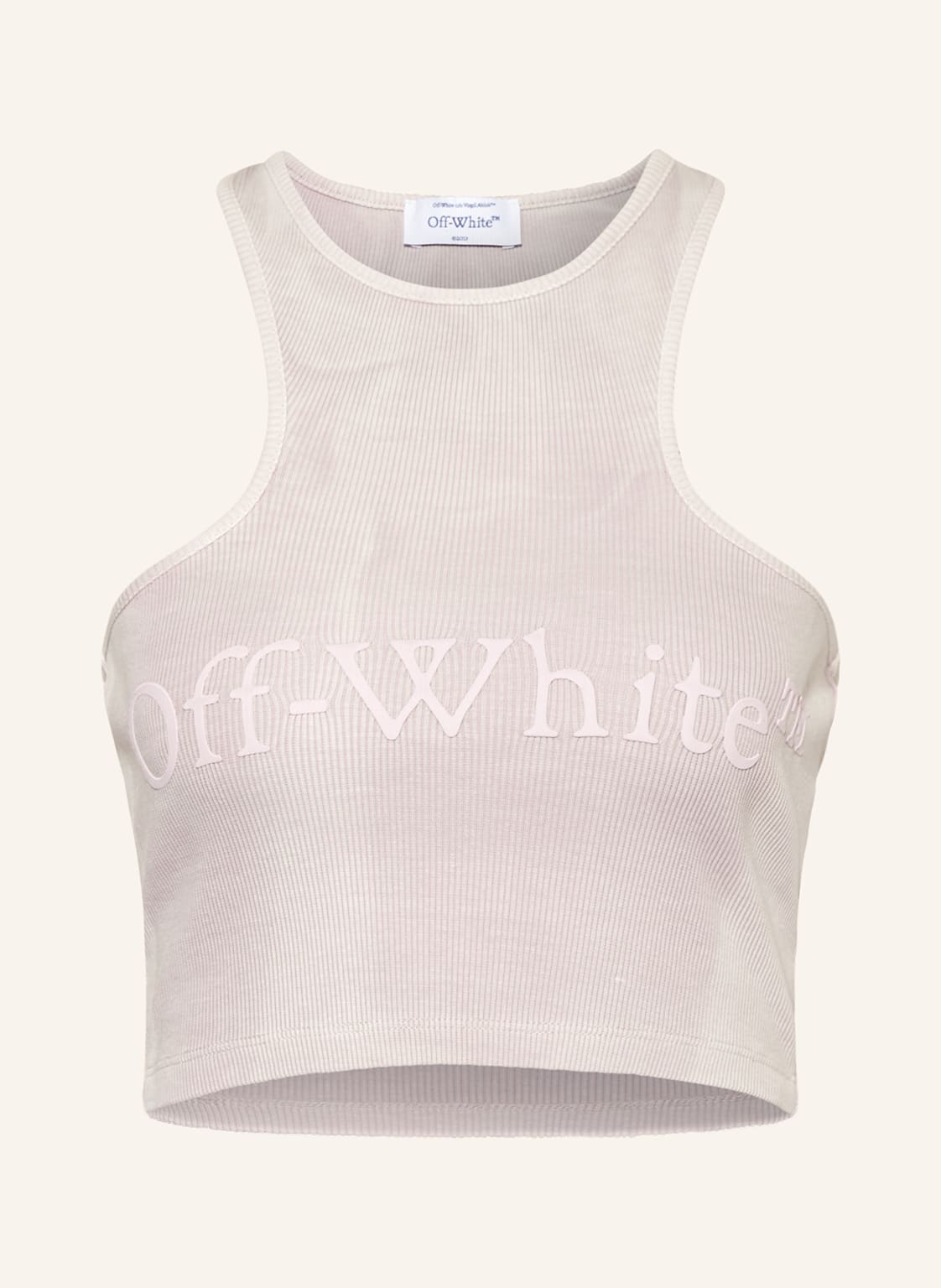 Off-White Cropped-Top Laundry lila von Off-White