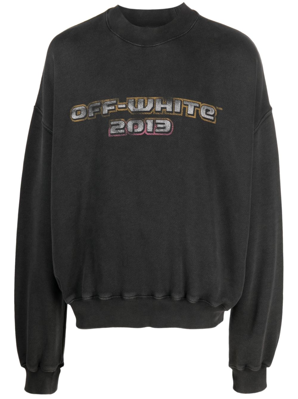 Off-White Digit Bacchus Sweatshirt - Schwarz von Off-White