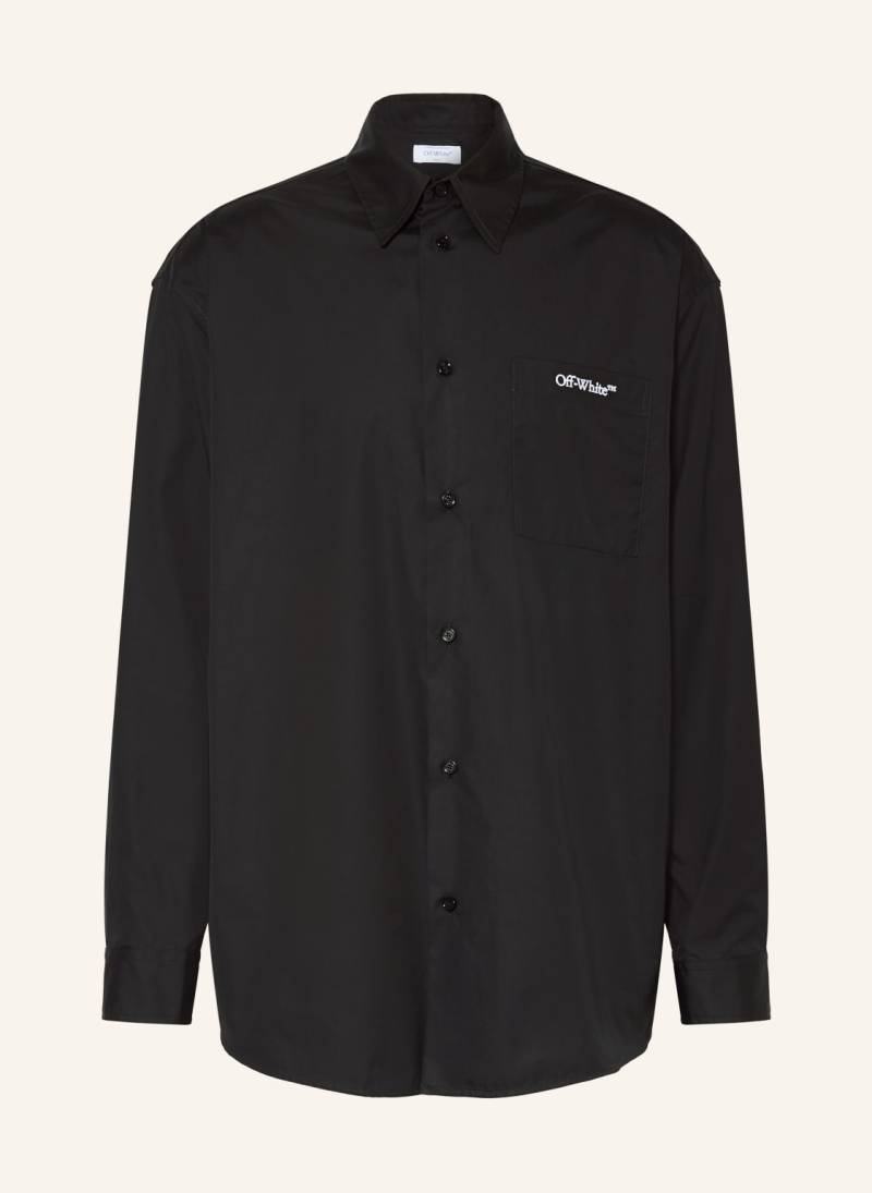 Off-White Hemd Comfort Fit schwarz von Off-White