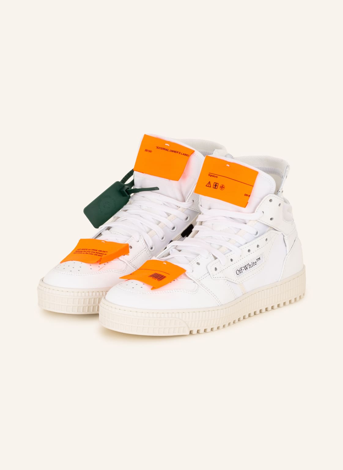 Off-White Hightop-Sneaker Off Court weiss von Off-White