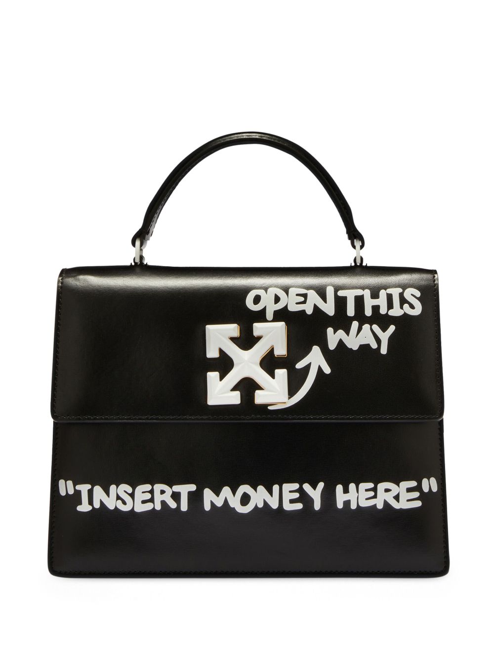 Off-White 1.4 Jitney Handtasche - Schwarz von Off-White