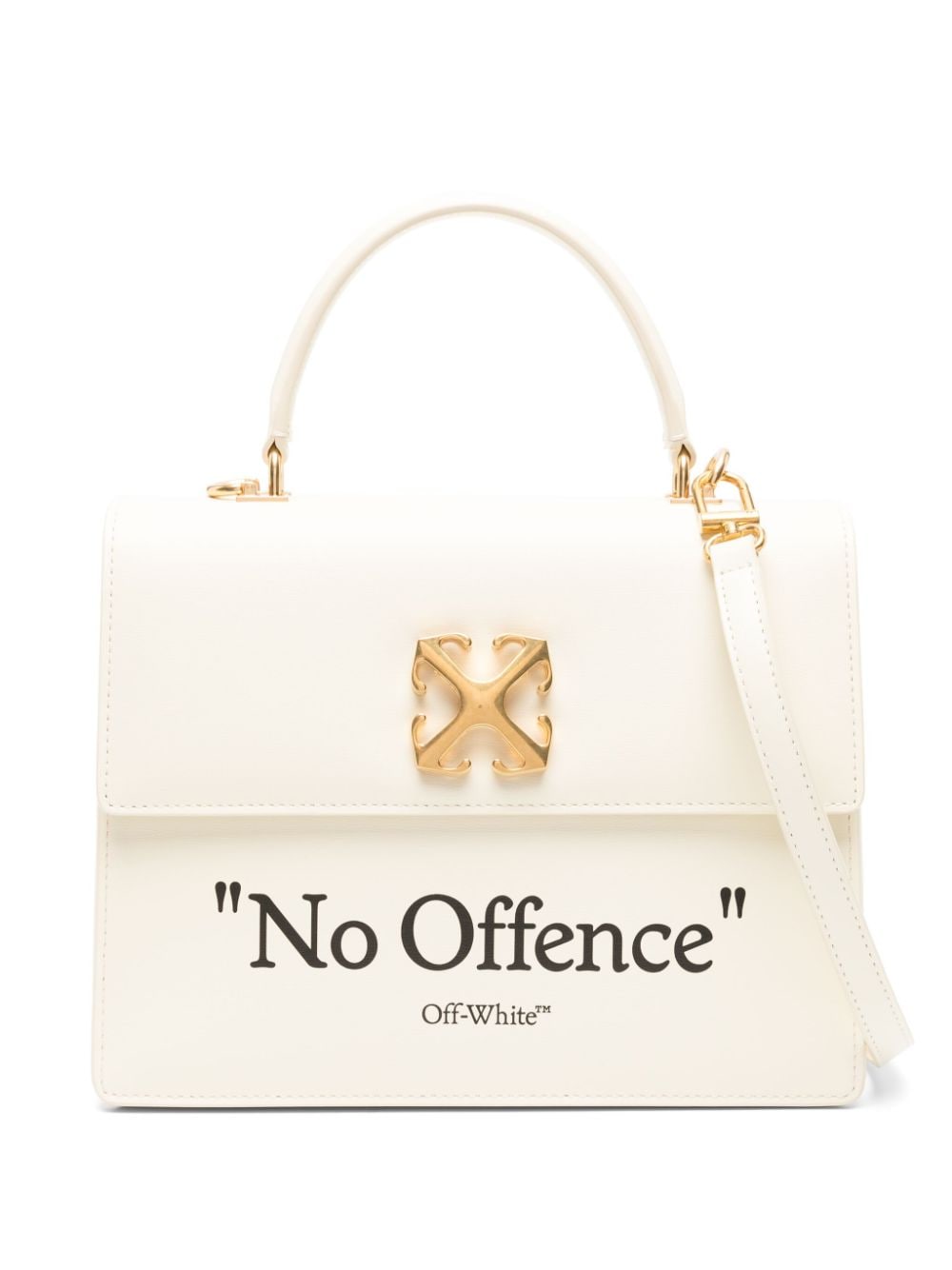 Off-White Jitney Handtasche - Nude von Off-White