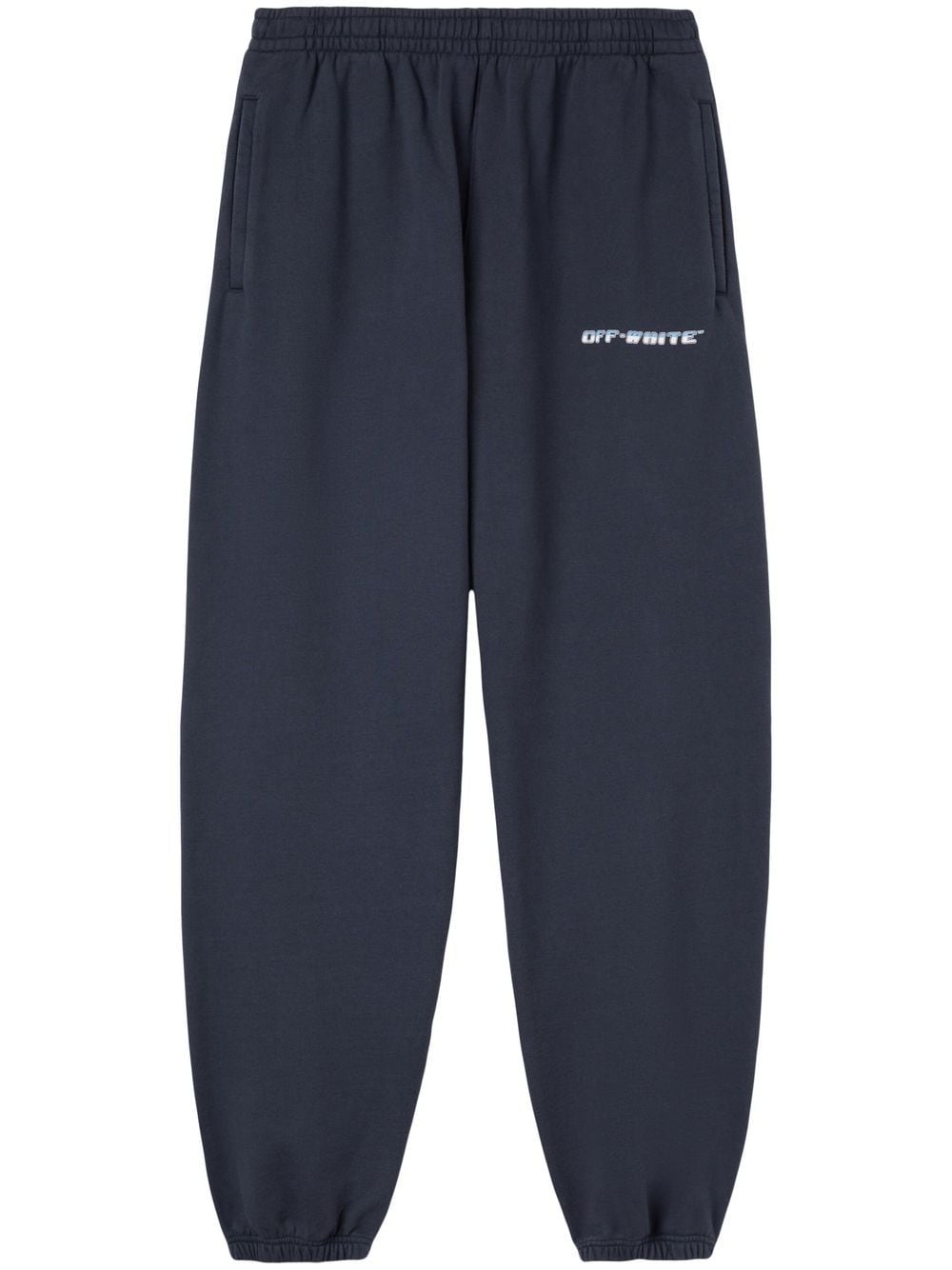 Off-White Jogginghose mit Arrows-Print - Blau von Off-White