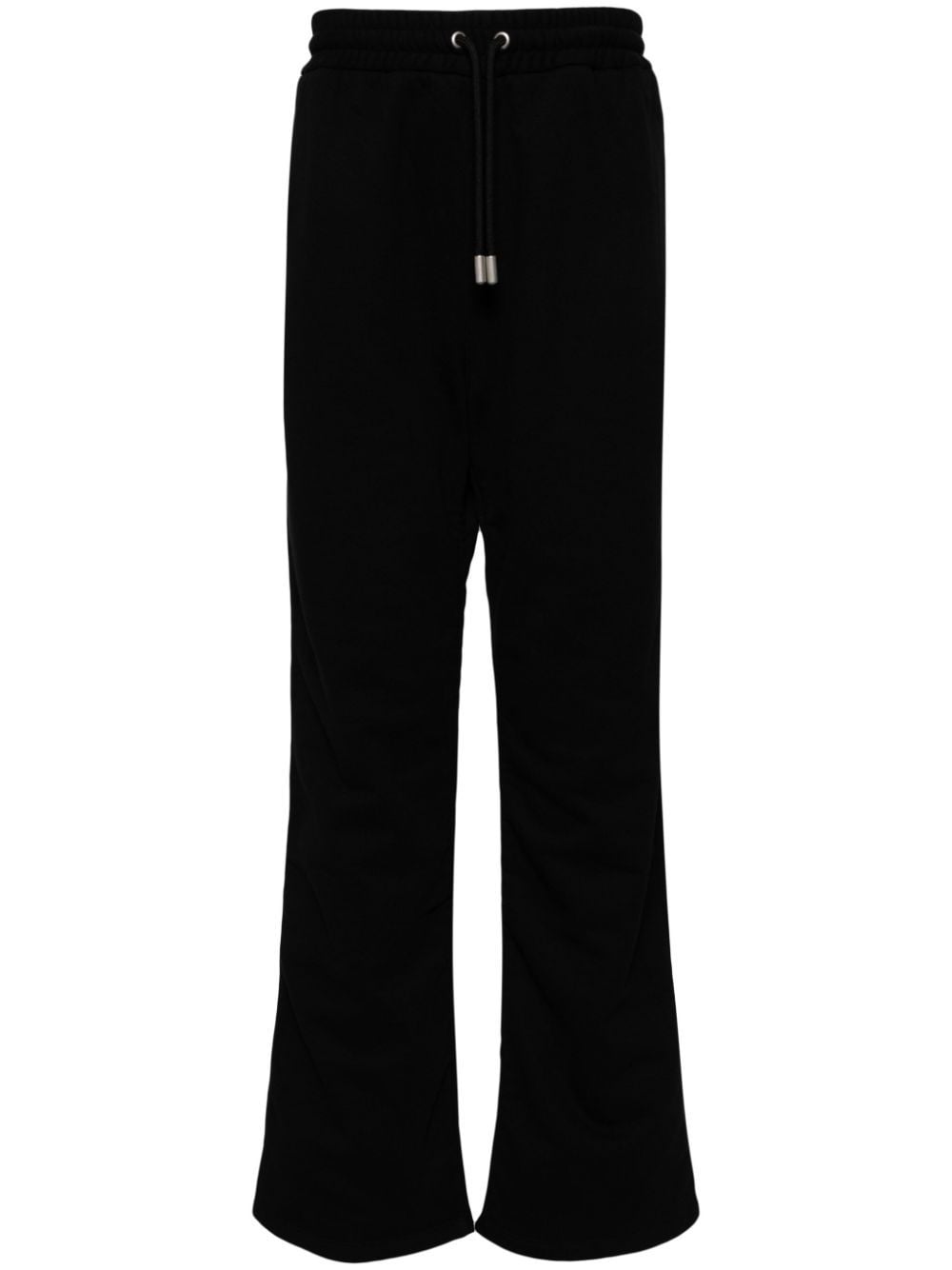 Off-White Jogginghose mit aufgestickten Diag-Streifen - Schwarz von Off-White