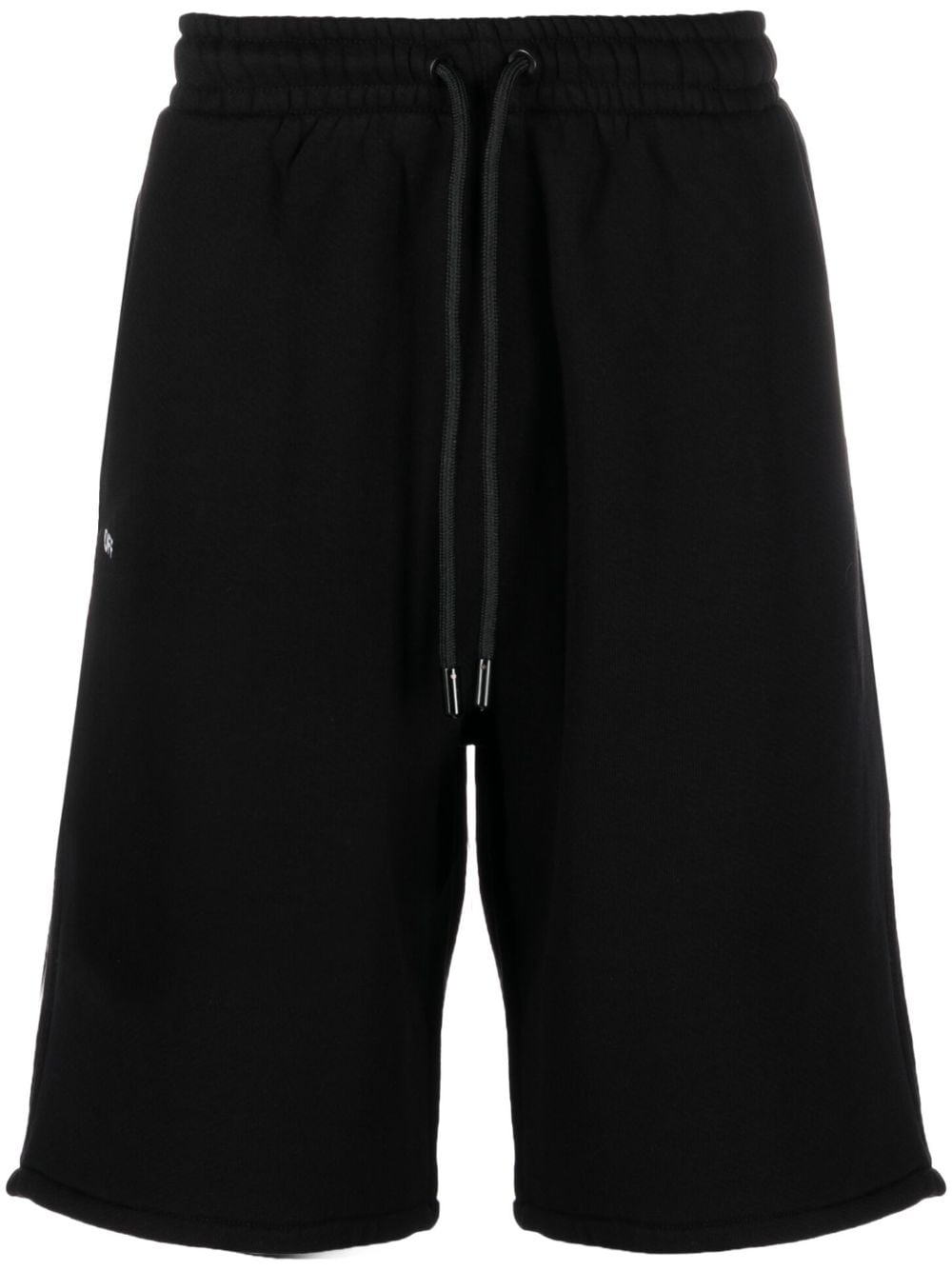 Off-White Joggingshorts mit Logo-Print - Schwarz von Off-White