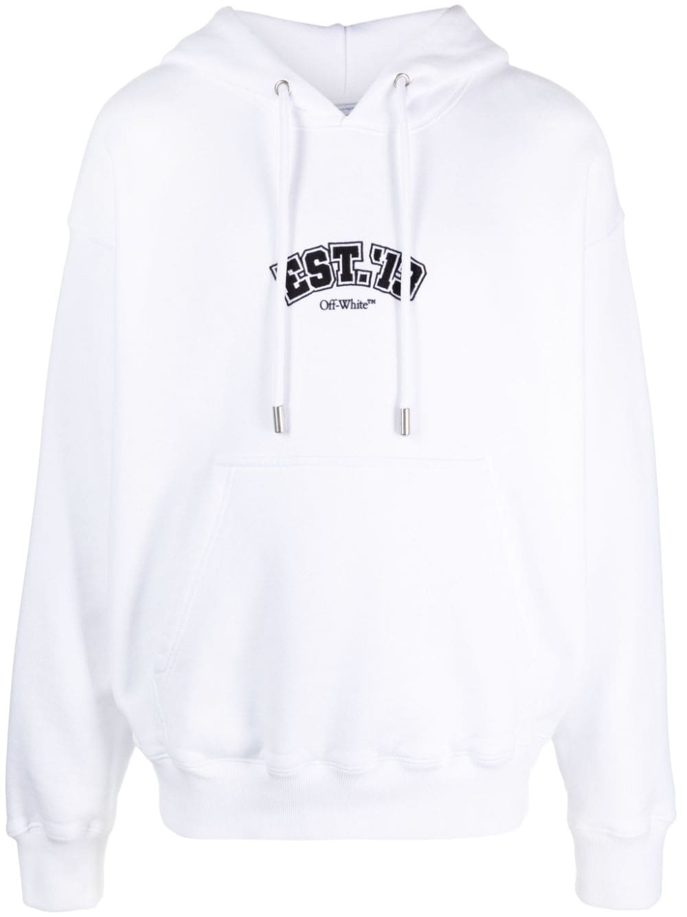 Off-White Logic Skate Hoodie - Weiß von Off-White