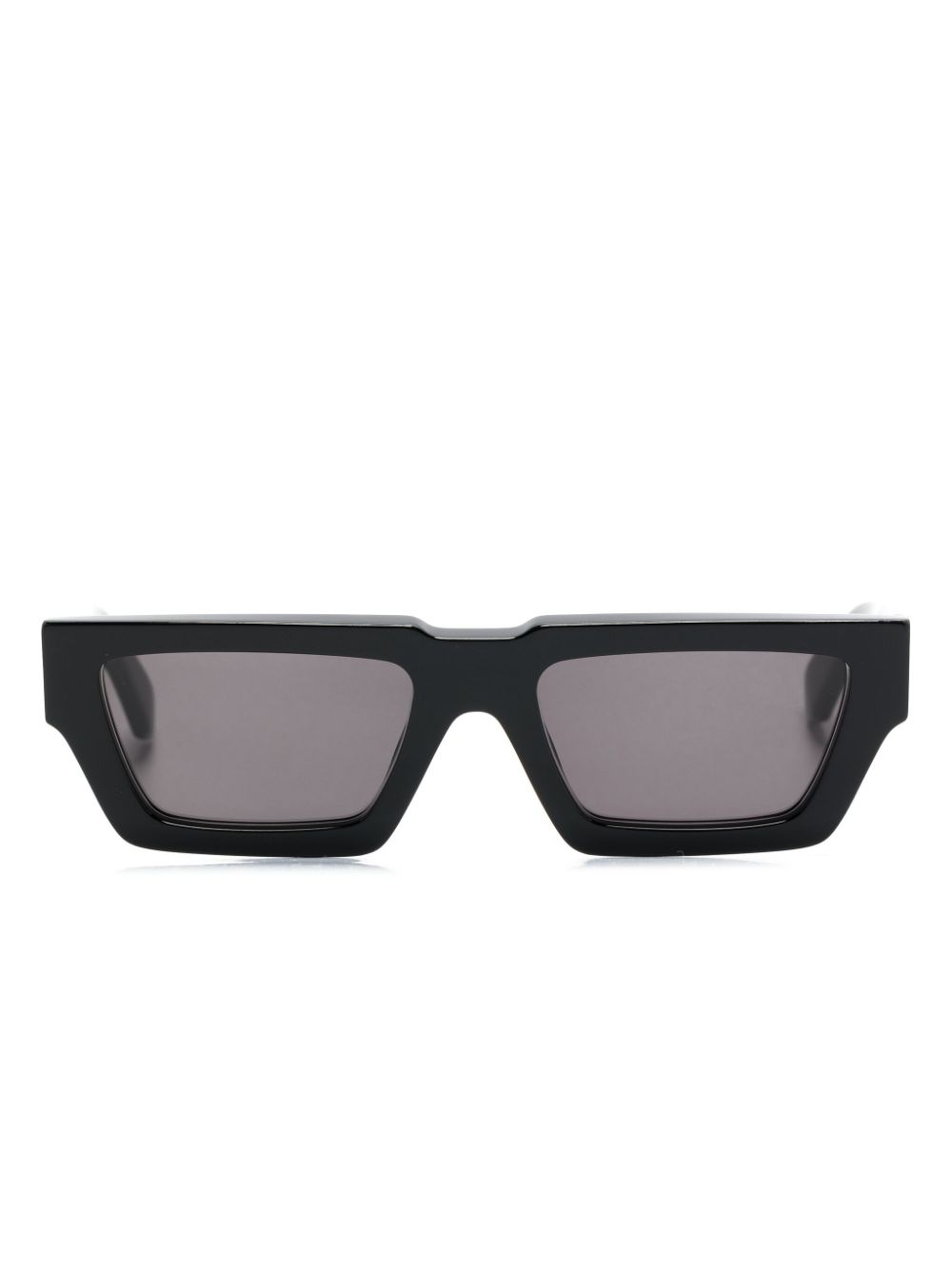 Off-White Eckige Manchester Sonnenbrille - Schwarz von Off-White