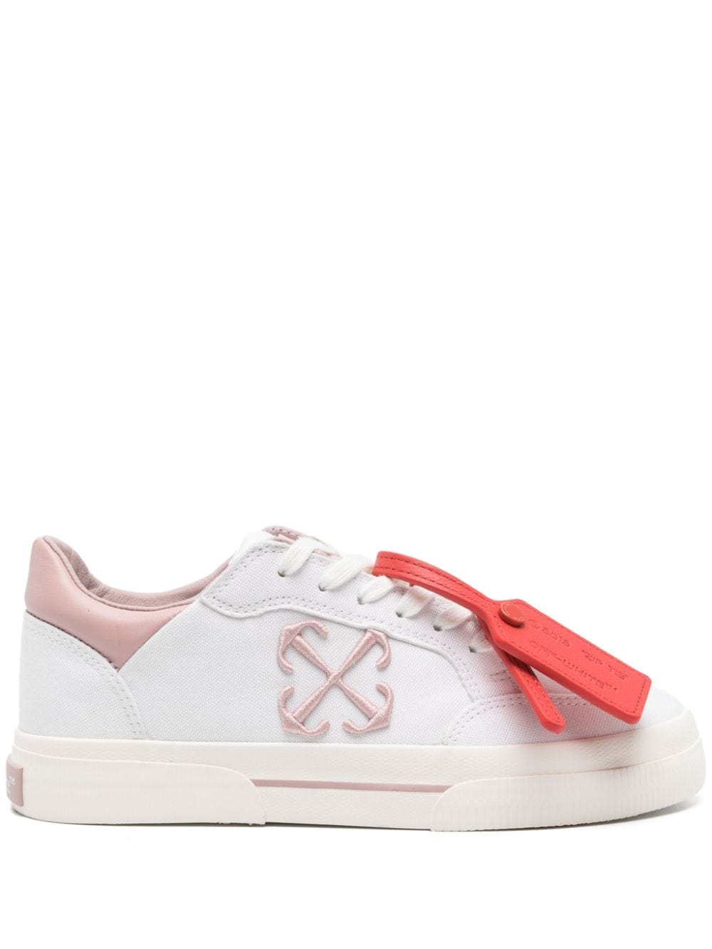 Off-White New Low Vulcanized Sneakers - Weiß von Off-White