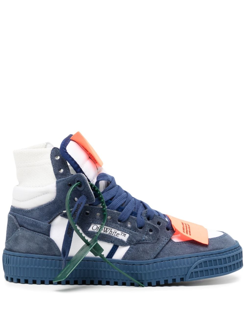 Off-White 3.0 Off Court High-Top-Sneakers - Blau von Off-White