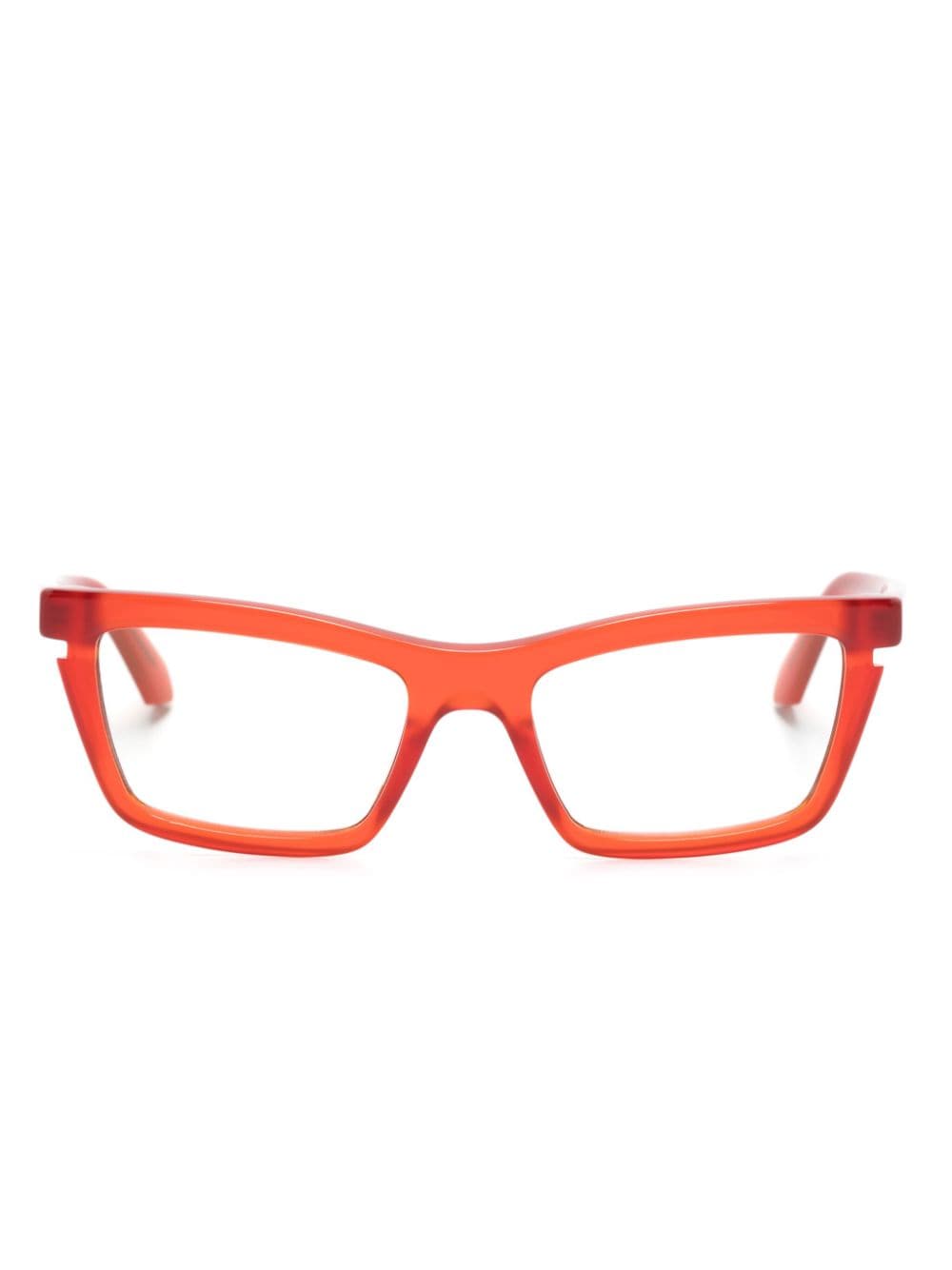 Off-White Optical Style 50 Brille im Butterlfy-Design - Rot von Off-White