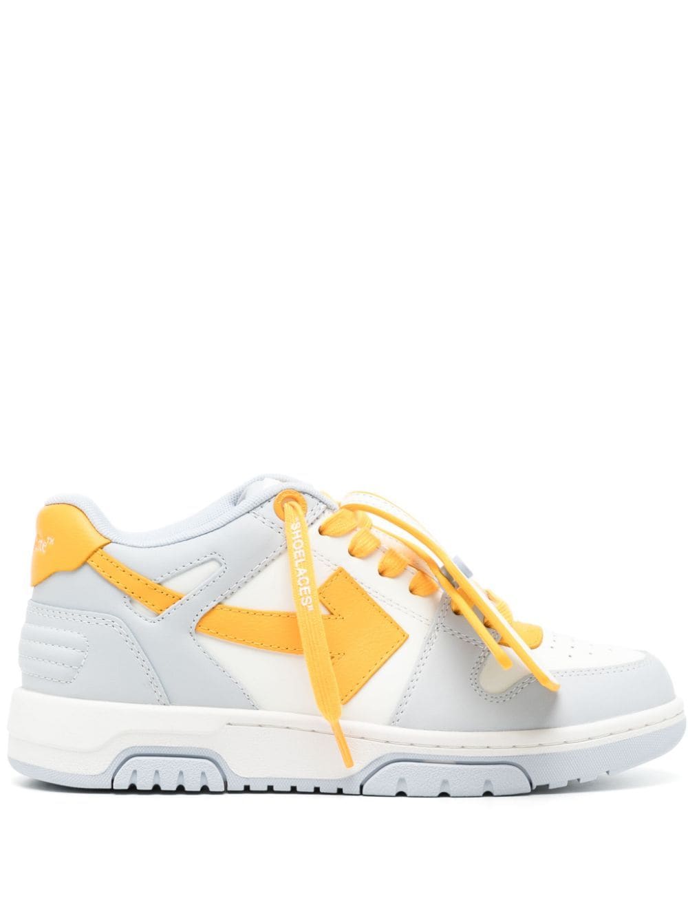 Off-White Out of Office Sneakers - 4018 LIGHT BLUE YELLOW von Off-White