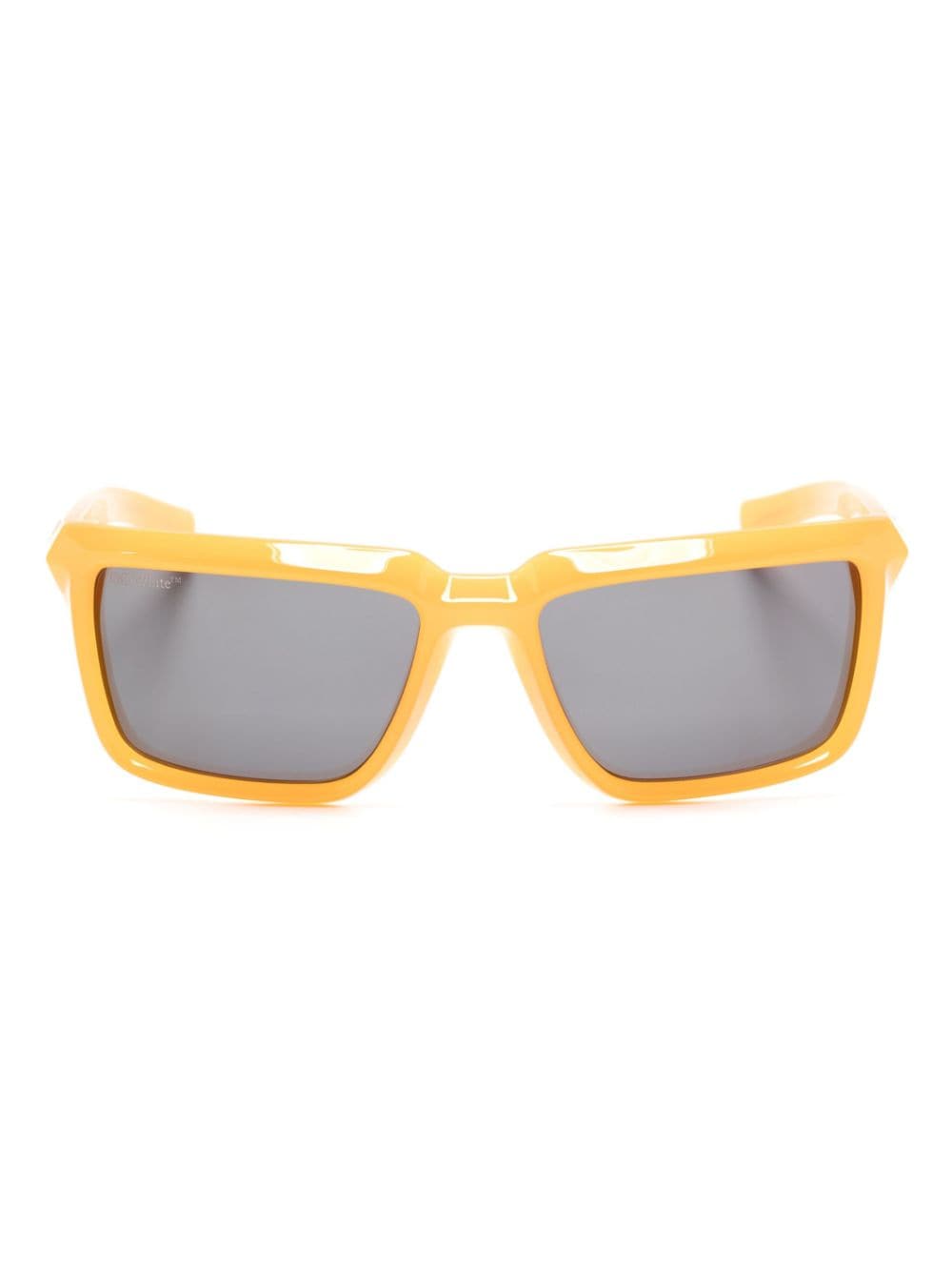 Off-White Eckige Portland Sonnenbrille - Orange von Off-White
