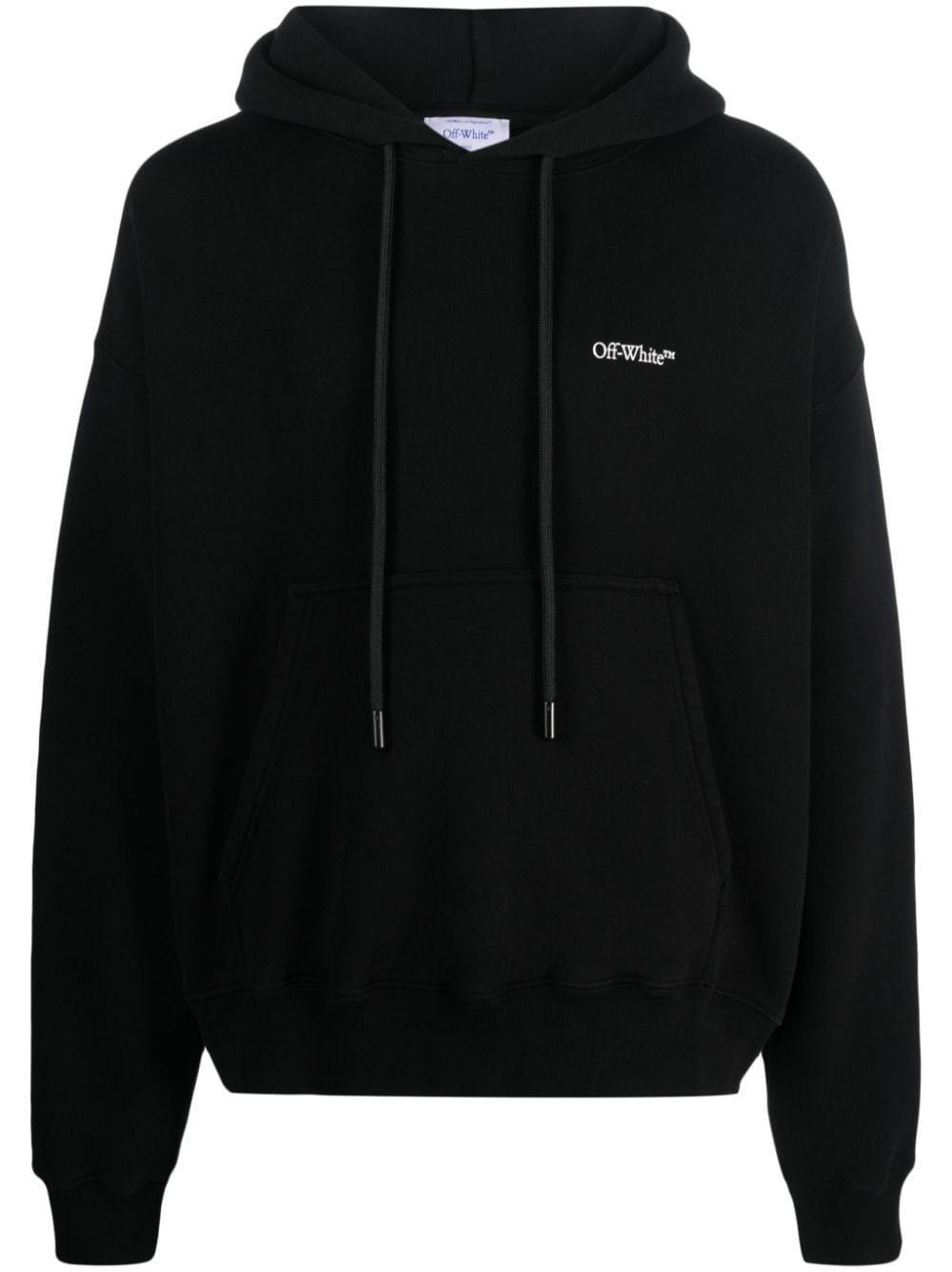 Off-White Hoodie mit Scratch Arrow-Print - Schwarz von Off-White