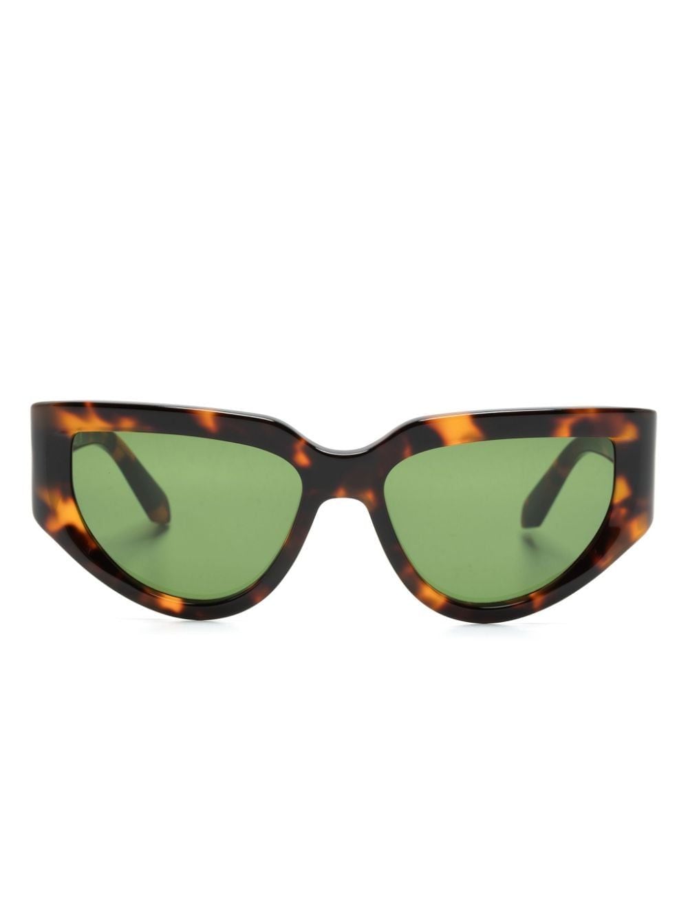 Off-White Seward Cat-Eye-Sonnenbrille - 6055 6055 HAVANA GREEN von Off-White