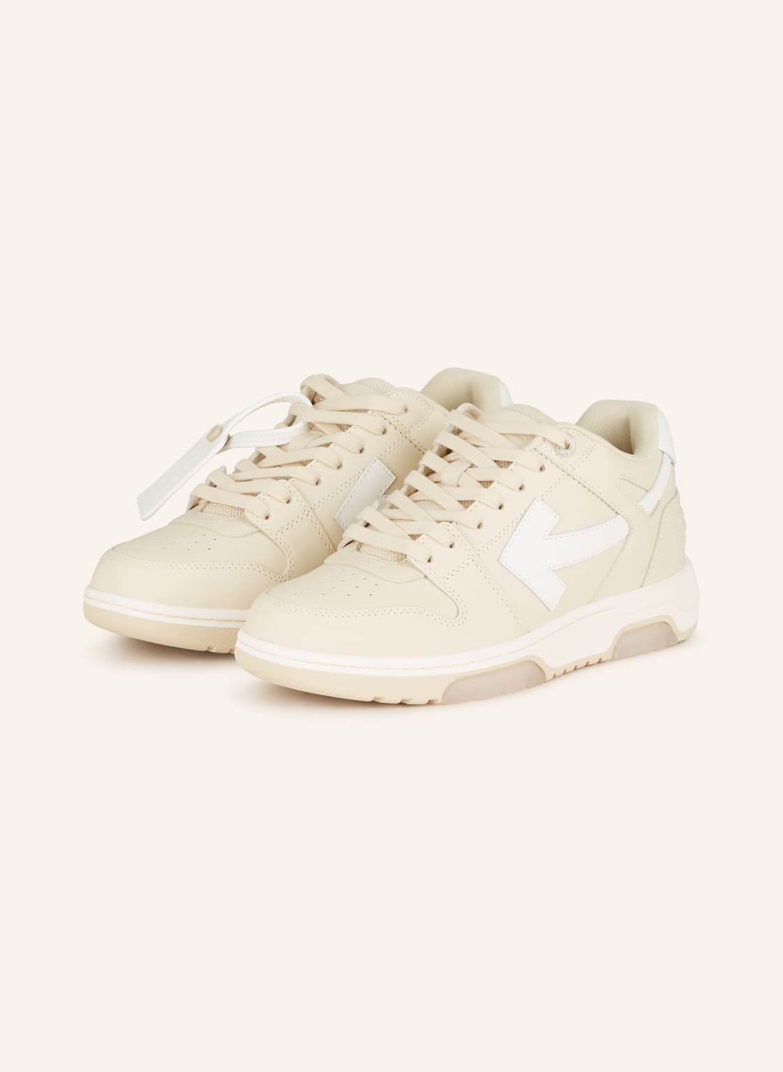 Off-White Sneaker Out Of Office beige von Off-White