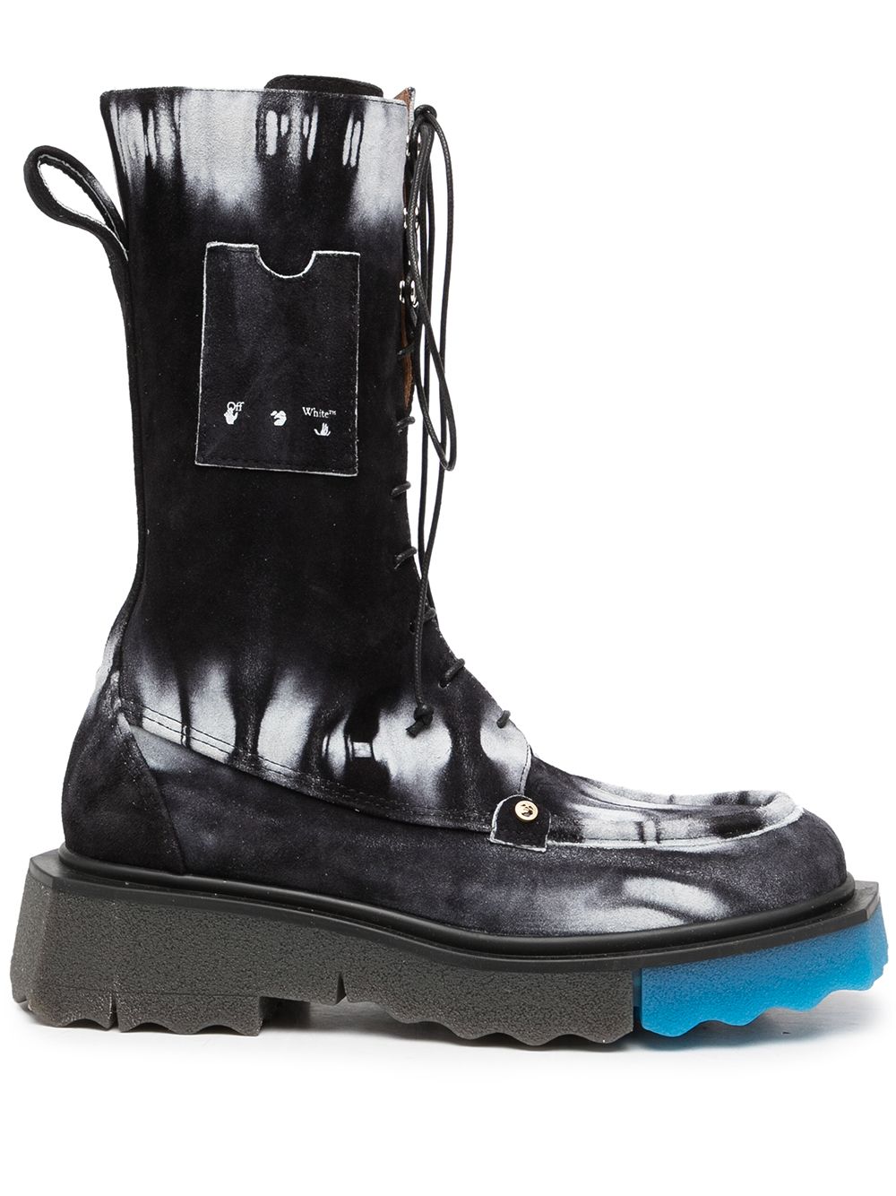 Off-White Sponge Stiefel - Schwarz von Off-White