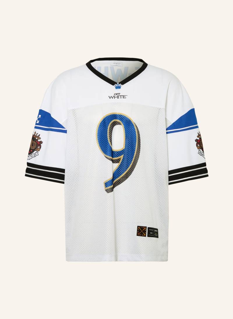 Off-White T-Shirt Aus Mesh weiss von Off-White