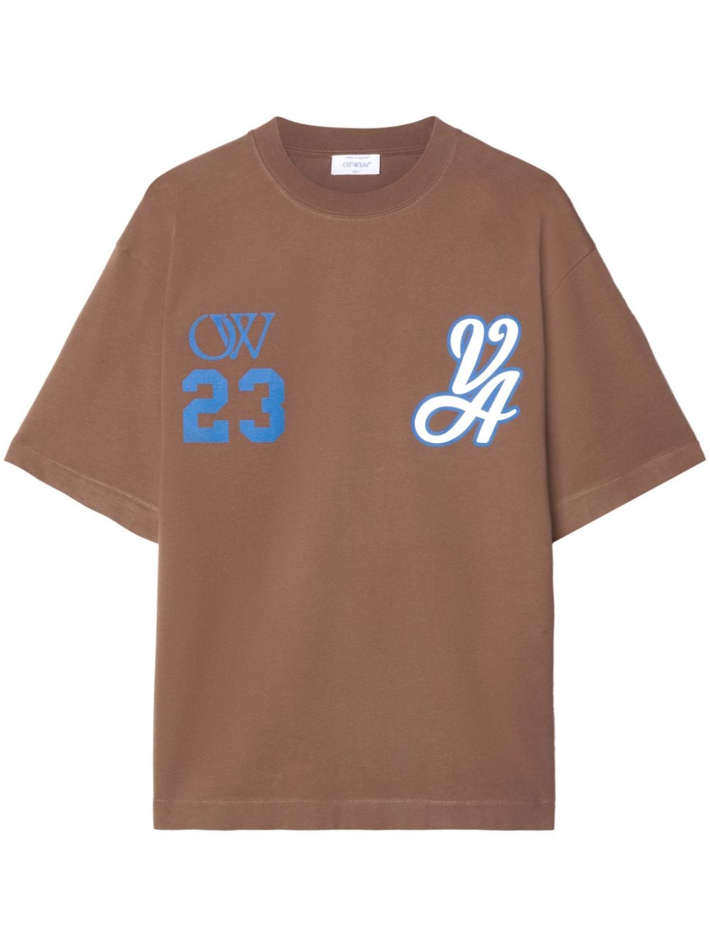 Off-White 23 Varsity Skate T-Shirt - Braun von Off-White