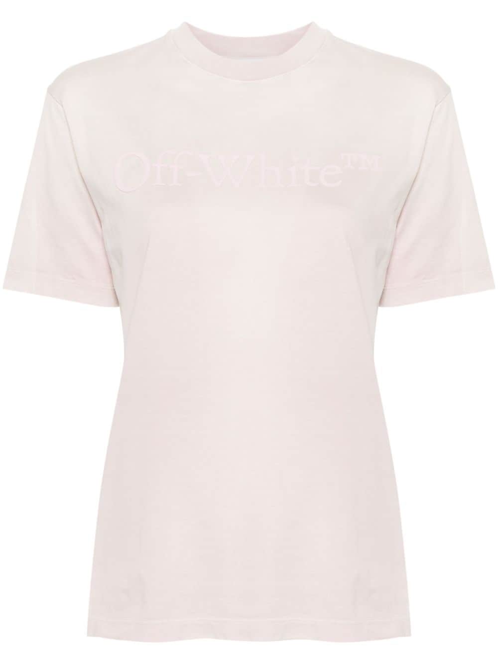 Off-White T-Shirt mit Ombré-Effekt - Rosa von Off-White