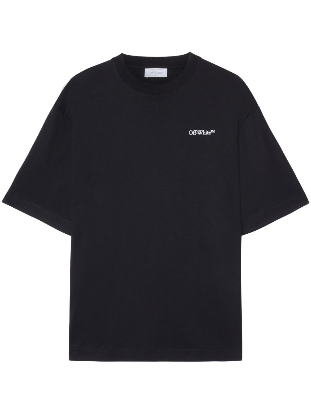 Off-White T-Shirt mit Tattoo Arrow-Stickerei - Schwarz von Off-White