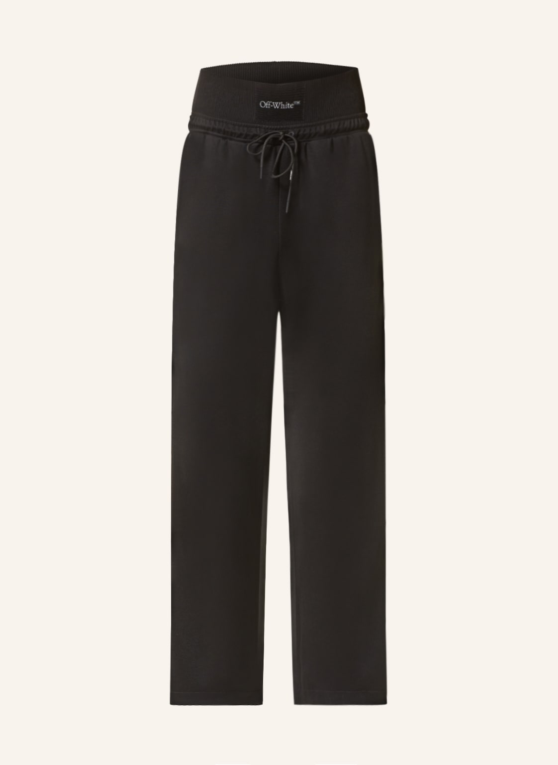 Off-White Track Pants Condenced Mit Galonstreifen schwarz von Off-White