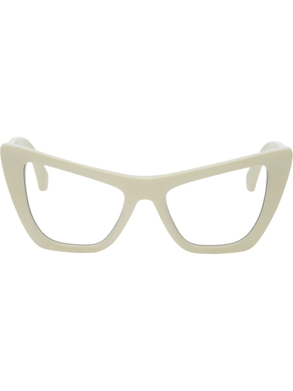 Off-White Sonnenbrille mit Cat-Eye-Gestell - Blau von Off-White