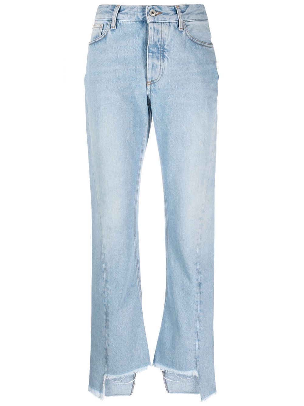 Off-White Gerade Jeans - Blau von Off-White