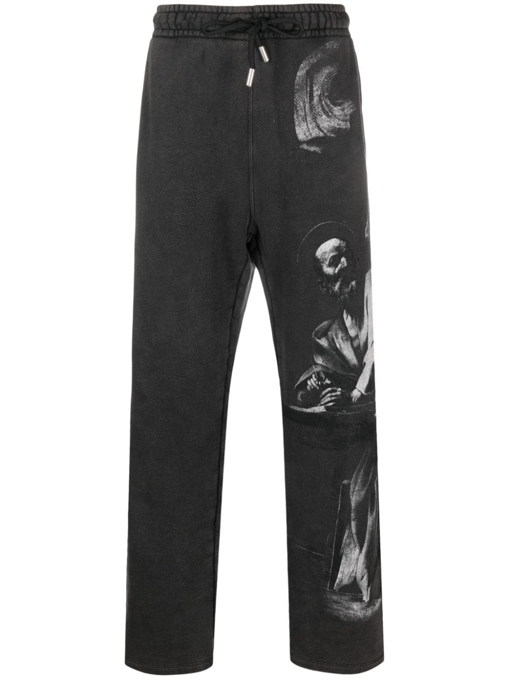 Off-White Jogginghose mit grafischem Print - Schwarz von Off-White