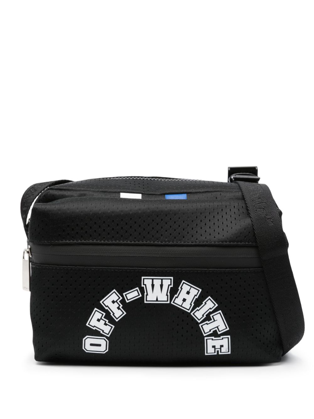 Off-White Kuriertasche mit Logo-Print - Schwarz von Off-White