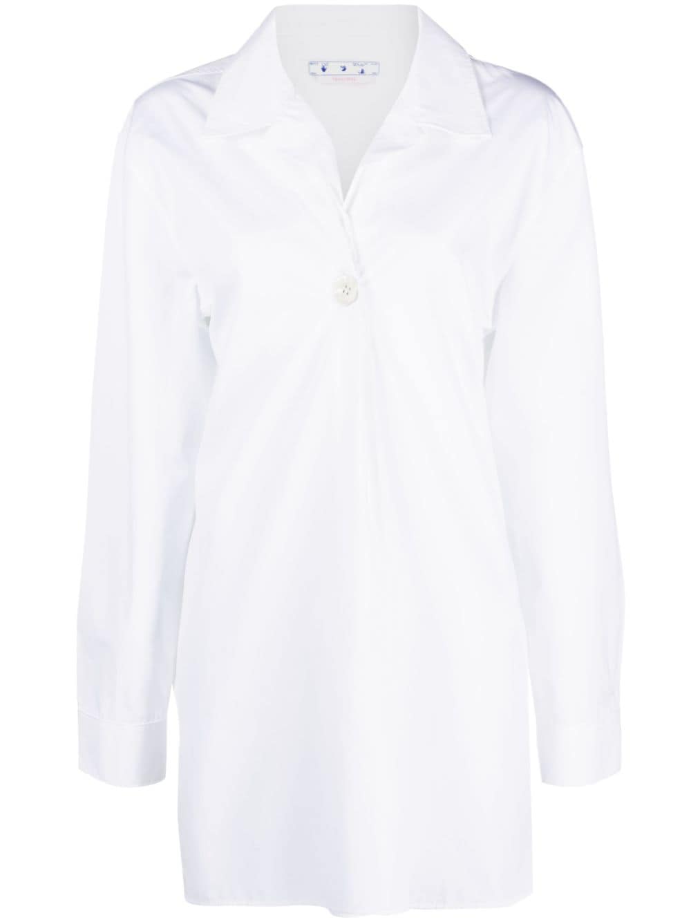 Off-White long-sleeve button-fastening shirt - Weiß von Off-White