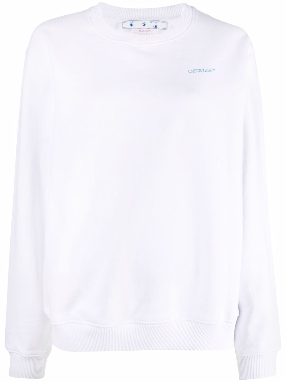 Off-White Sweatshirt mit Arrows - Weiß von Off-White