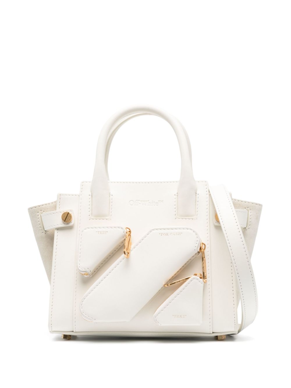 Off-White Kleine City Handtasche - Weiß von Off-White