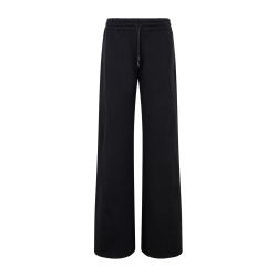 Off-white Damen Sweatpants Aus Baumwolle Mit Kordelzug In Schwarz von Off-White