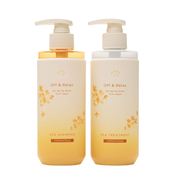 Off & Relax - Osmanthus Spa Shampoo and Treatment Set - 260ml X 2 von Off & Relax