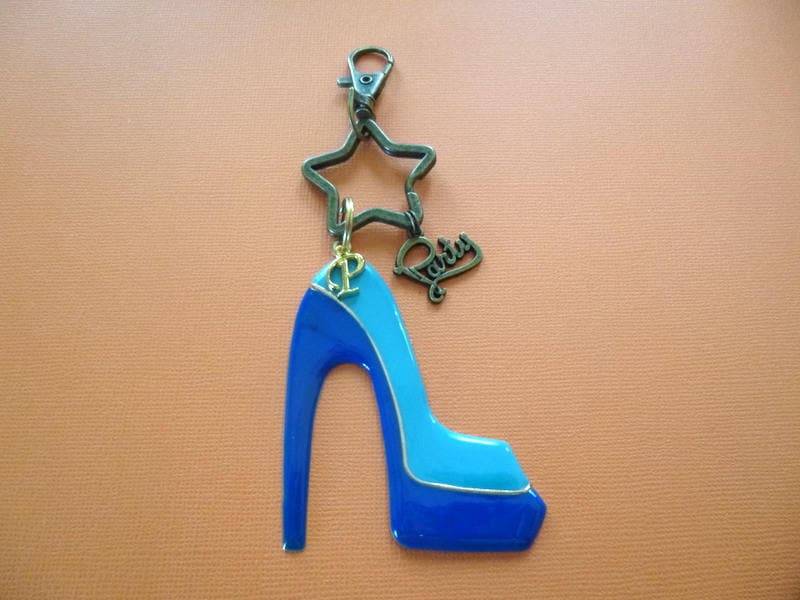 stiletto Schuh Schlüsselanhänger, High Heel Geldbörse Charme, K67 von OffbeatJewelry2