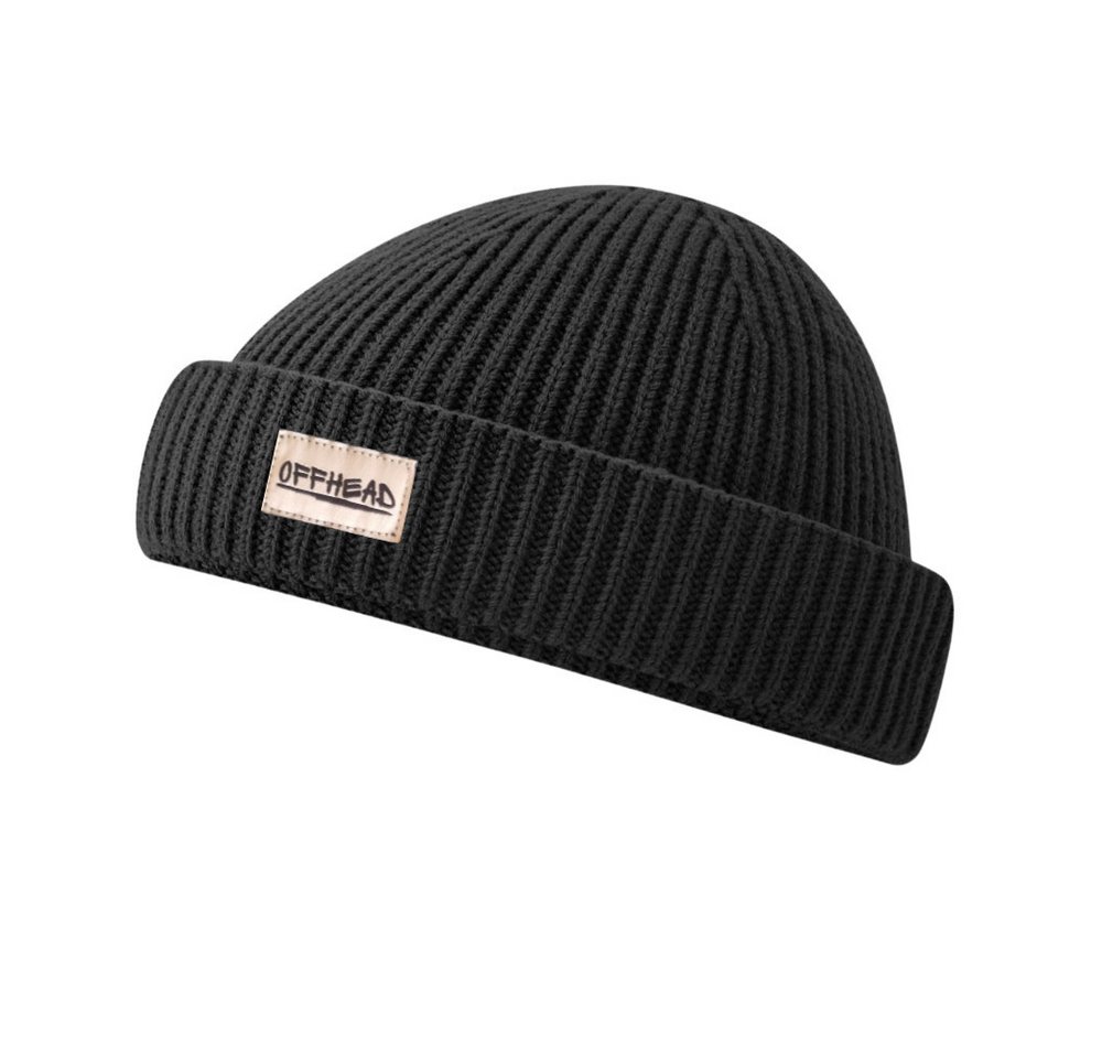 Offhead Strickmütze Fischermütze Beanie Herren Seemannsmütze Kurz Offhead Strickmütze Fischermütze Beanie Herren Seemannsmütze Kurz von Offhead