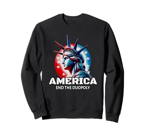 Official Patriotic "America" Men and Women's. End Duopoly. Sweatshirt von Official America Gifts and Apparel