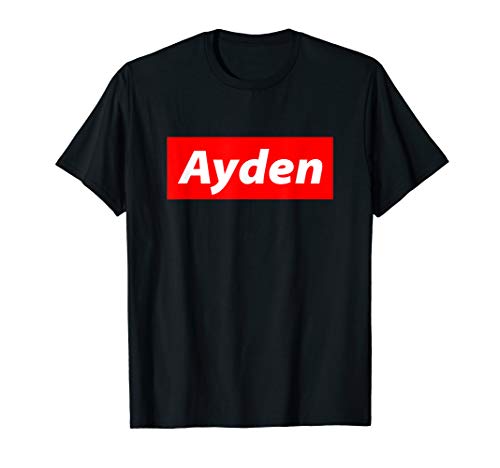 Ayden - Streetwear For Men Women and Kids - Ayden T-Shirt von Official Ayden Name Gifts And Costumes