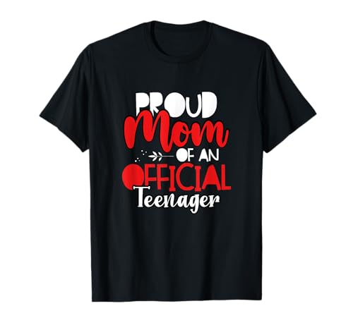 Stolze Mutter einer offiziellen Teenager Teen Mama Geburtstagsparty T-Shirt Stolze Mutter einer offiziellen Teenager Teen Mama Geburtstagsparty T-Shirt von Official Teen Mama Mom Of Teenager