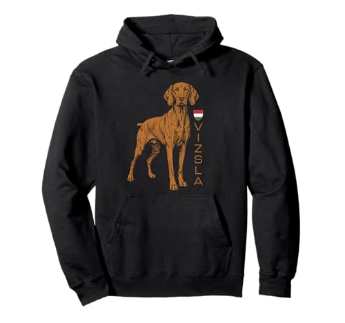 Vizsla Dog Lover - Ungarische Flagge Doggo Vizsla Mama Papa Pullover Hoodie Vizsla Dog Lover - Ungarische Flagge Doggo Vizsla Mama Papa Pullover Hoodie von Official Vizsla Gifts & Gear