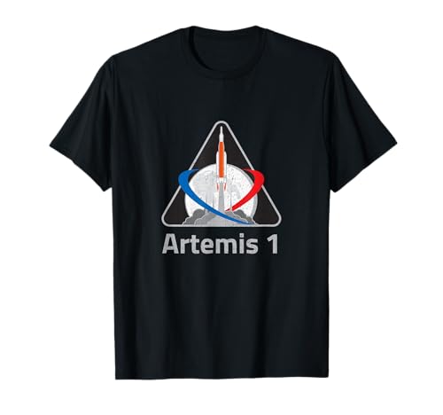 NASA Artemis 1 Patch We Are Going Moon To Mars 2024 Vintage T-Shirt von Officially Awesome Space Merch by Witty Logic