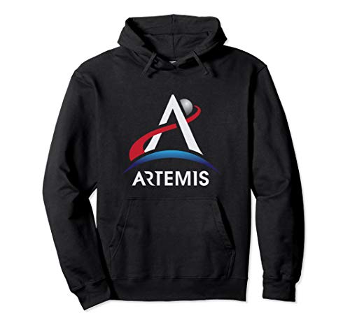 NASA Artemis Program Logo Official LT We Are Going Moon 2024 Pullover Hoodie von Officially Awesome Space Merch by Witty Logic