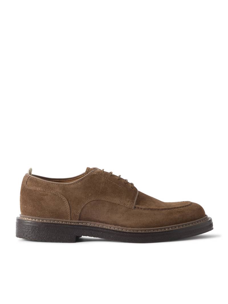 Officine Creative - Aston 003 Suede Derby Shoes - Men - Brown - EU 40 von Officine Creative