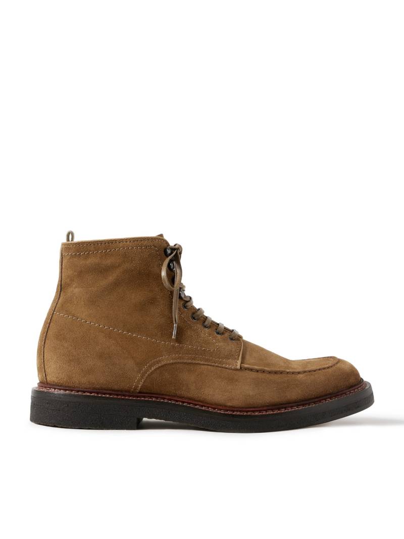 Officine Creative - Aston Crepe 004 Suede Boots - Men - Brown - EU 45 von Officine Creative