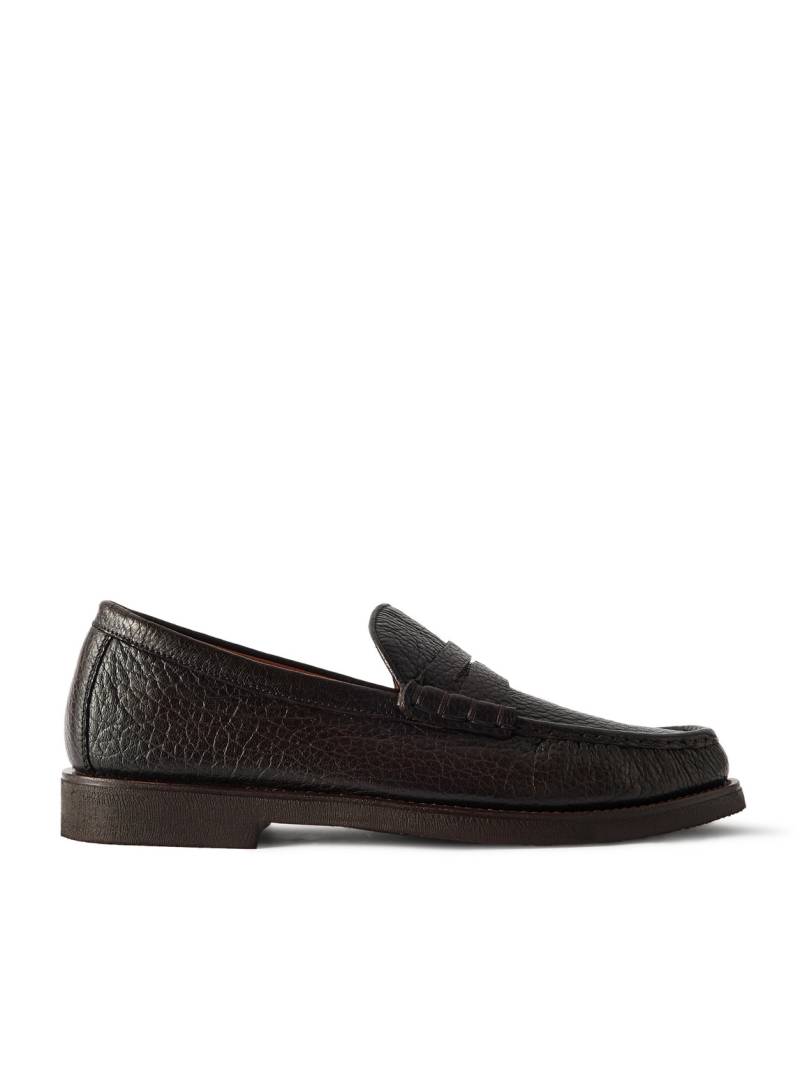 Officine Creative - Balfron Flexi 001 Full-Grain Deerskin Penny Loafers - Men - Brown - EU 41.5 von Officine Creative