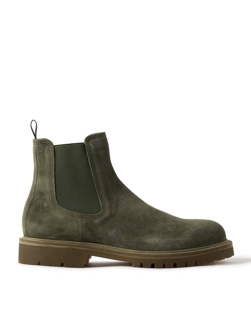 Officine Creative - Boss 004 Suede Chelsea Boots - Men - Green - EU 47 von Officine Creative