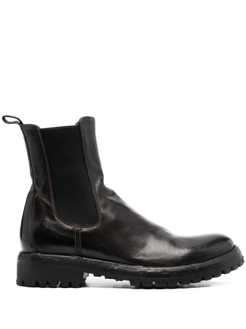 Officine Creative Chelsea-Boots mit dicker Sohle - Braun von Officine Creative