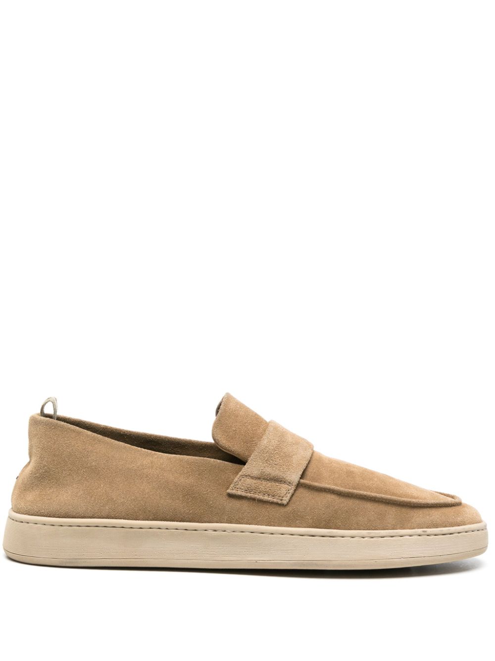 Officine Creative Herbie 001 Loafer aus Wildleder - Nude von Officine Creative