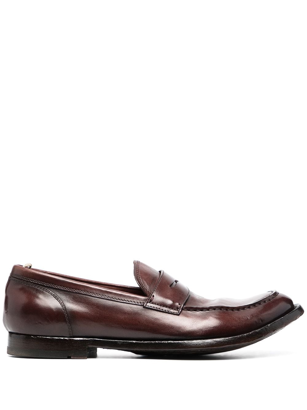 Officine Creative Loafer mit poliertem Finish - Braun von Officine Creative