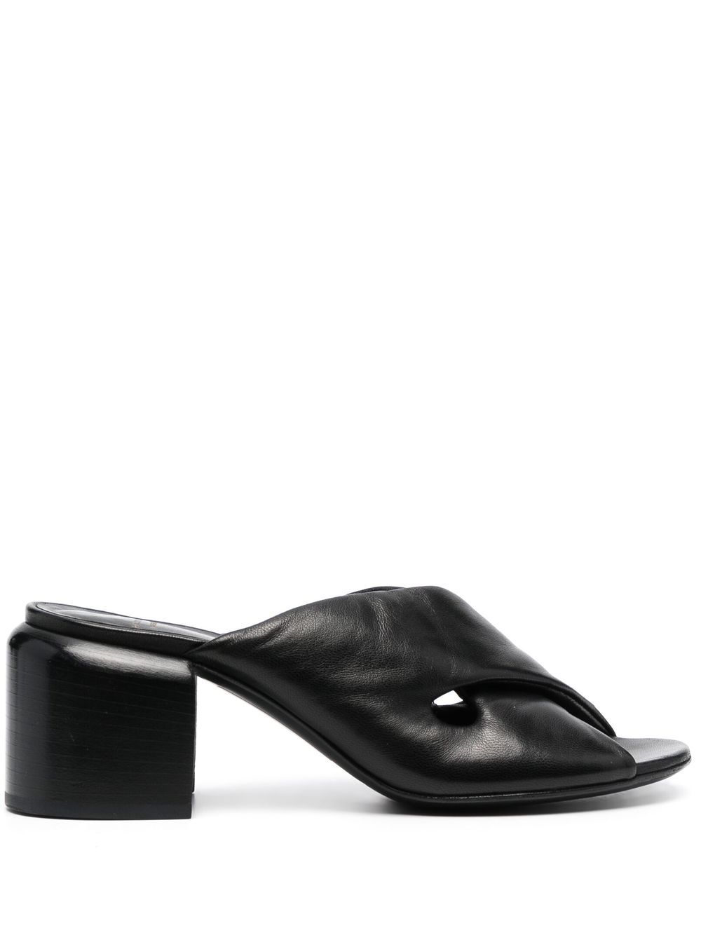 Officine Creative Offene Mules 65mm - Schwarz von Officine Creative